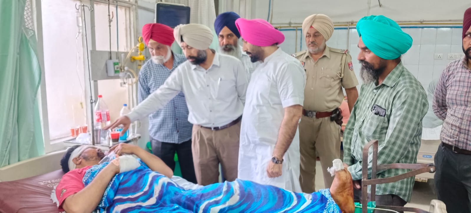 पीआरटीसी चेयरमैन हदाना ने कर्मचारियों और यात्रियों की स्थिति के बारे में जानकारी ली